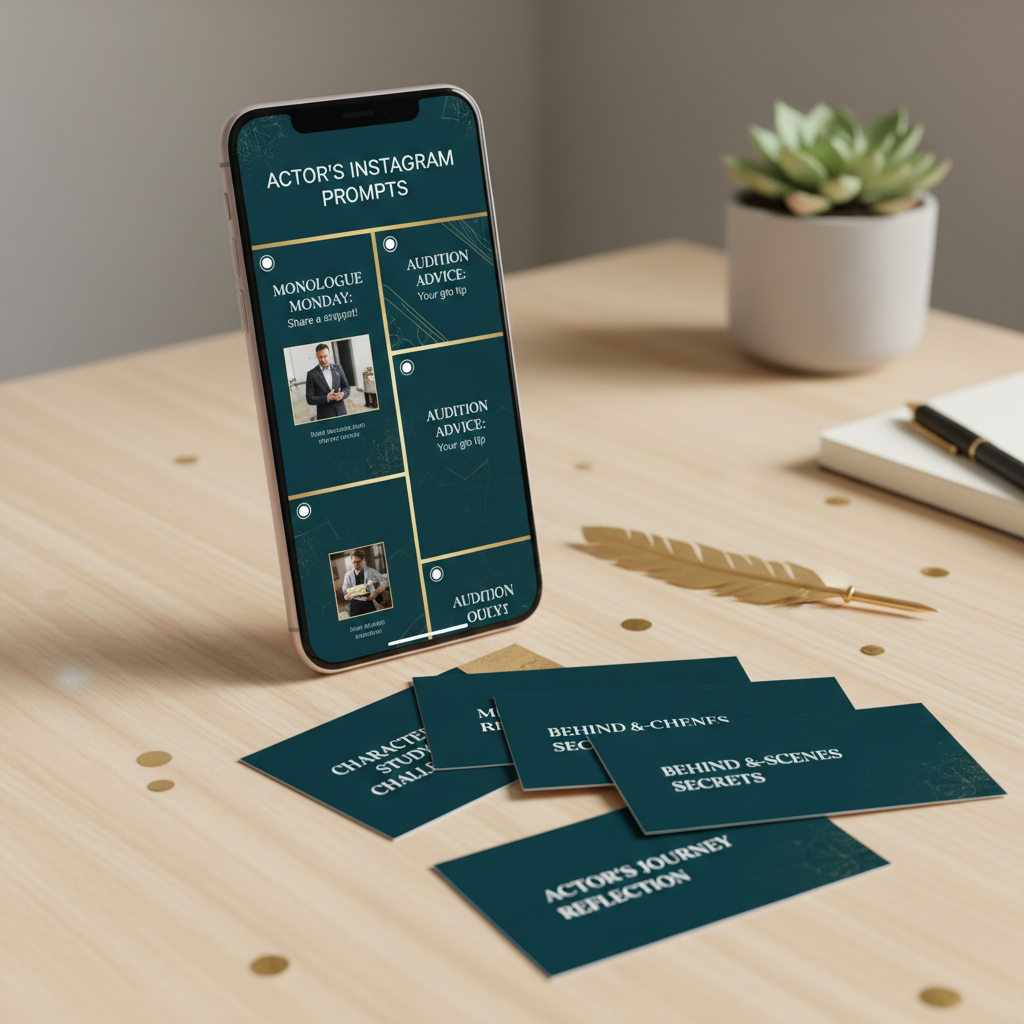 Social Media Prompts Pack for Actors by Inner-Gee Studios